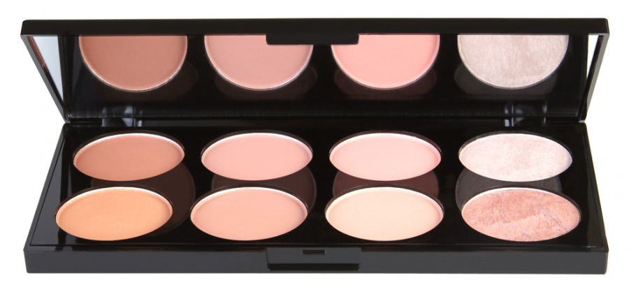 blush and contour palette