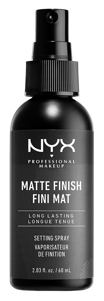 nyx cosmetics matte finish setting spray