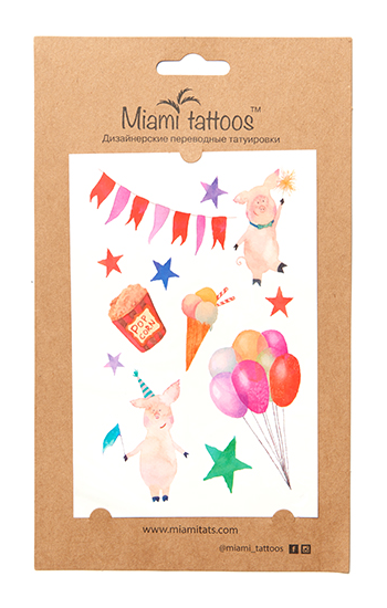 

Переводные тату Miami Tattoos